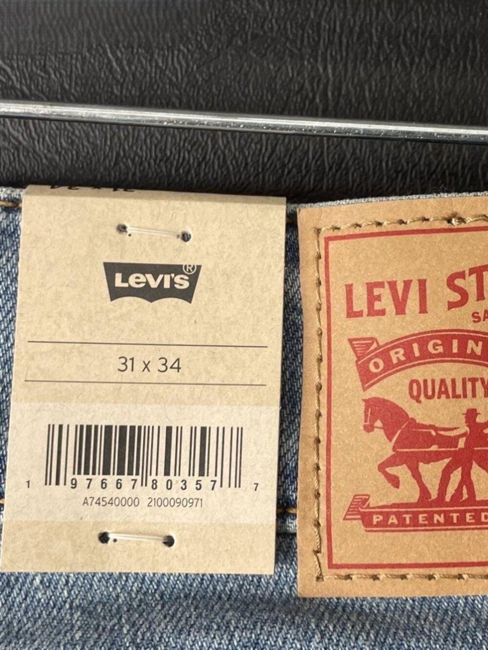 New With Tags Womens Levi's Superlow Flare jeans size 31x34 - Picture 5 of 6